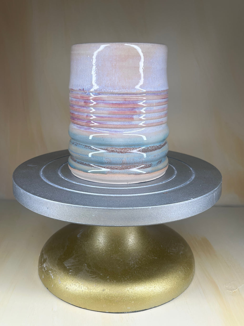Deep daydreams - Handmade Ceramic Pastel Vessel